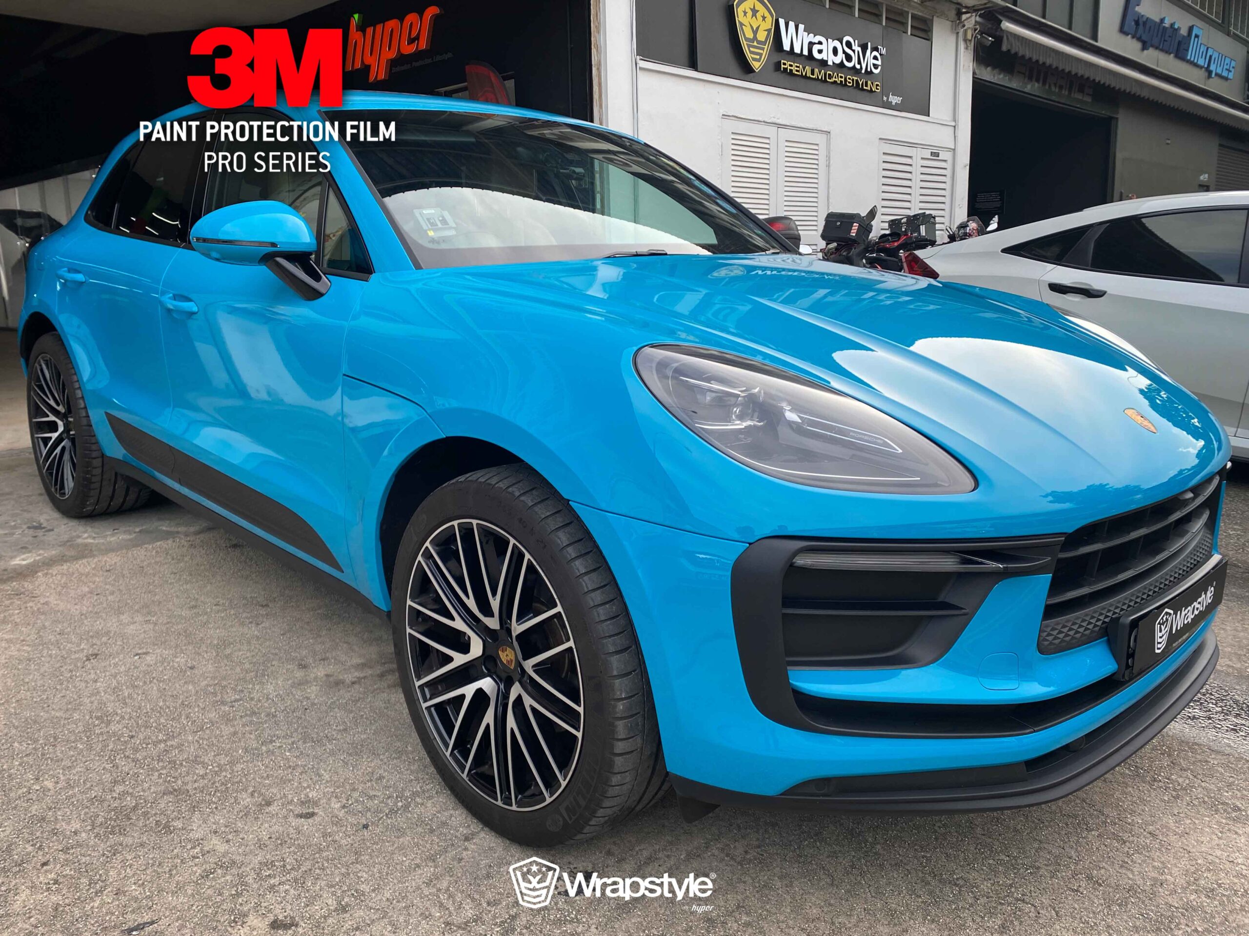 Best Car Wrap Singapore_Wrapstyle by Hyper 21_Porsche Macan_3M Pro 150 Gloss PPF_1